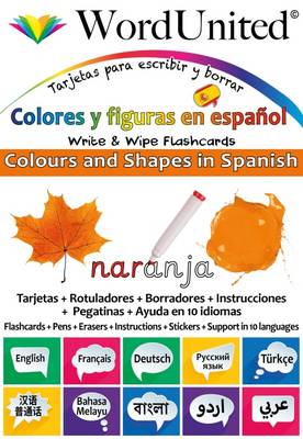 Colours and Shapes in Spanish: Write & Wipe Flashcards