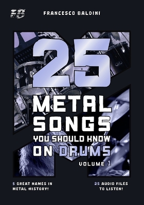 25 METAL SONGS YOU SHOULD KNOW ON DRUMS (Volume 1): With Drum Sheet Music, Transcriptions, and Play-Along Audio of the Greatest 90s and 2000s Metal Hits [English Edition]