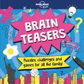 Lonely Planet Kids Brain Teasers: Travel Themed Puzzles, Activities & Games | Scrambled Cities, Code Breakers, Flag Finders & More | Fun for Holidays & Rainy Days