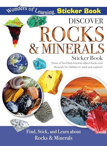 Discover Rocks & Minerals: Sticker Book