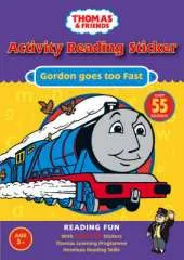 Gordon Goes Too Fast: Activity Reading Sticker