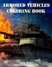 Armored Vehicles Coloring Book