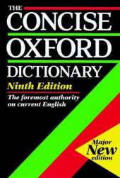 The Concise Oxford Dictionary