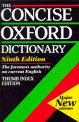 The Concise Oxford Dictionary