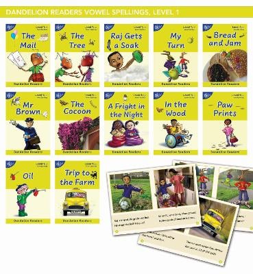 Dandelion Readers Vowel Spellings Level 1 USA edition