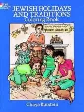 Jewish Holidays and Traditions Colouring Book