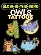 Glow-In-The-Dark Tattoos: Owls