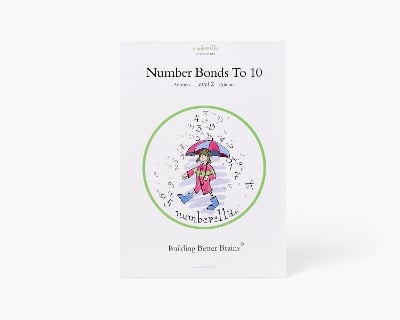 Numberella Mathematics Books - Number Bonds To 10, Level 2. Children from 7-10: Antonio Edition