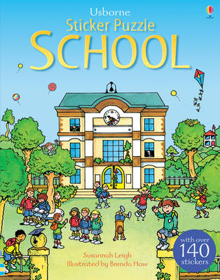 Sticker Puzzle School