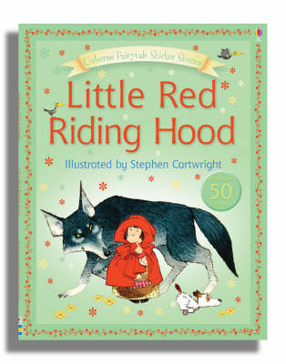 Usborne Fairytale Sticker Stories Little Red Riding Hood