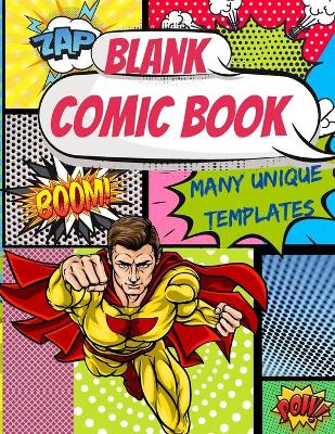 Blank Comic Book Many Unique Templates