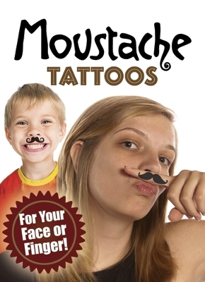 Moustache Tattoos: For Your Face or Finger!