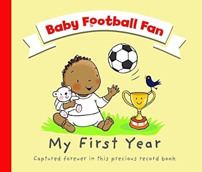 Baby Football Fan-My First Year: Black Baby version