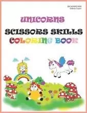 Unicorns Scissors Skills Coloring Book
