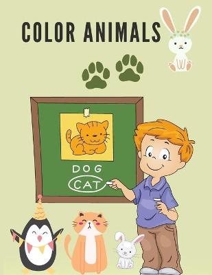 Animal Coloring Book: Coloring Book for Children Ages 4-8 - Animal Coloring Pages - Jumbo Kids Coloring Books - Best Gift for Boys or Girls