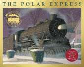 The Polar Express: Gold foil gift edition with free audiobook read by Liam Neeson | Ages 3-6