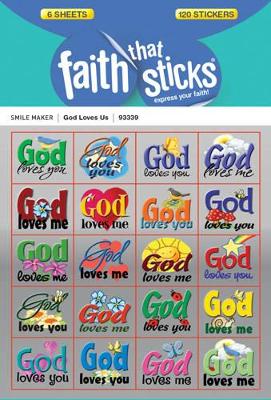 God Loves Us - Faith That Sticks Stickers