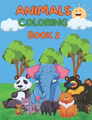 Animals Coloring Book: Book coloring for children