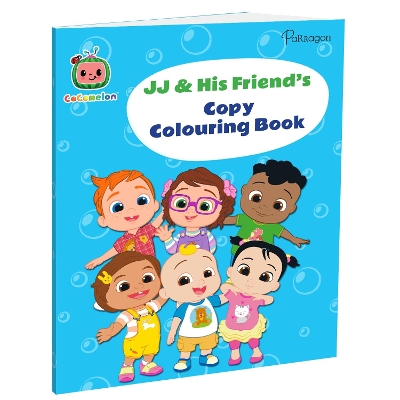 Jj and His Friend's Copy Colouring Book