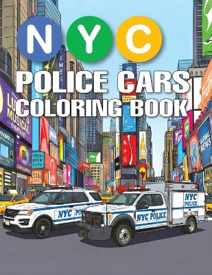 NYC Police Cars Coloring Book