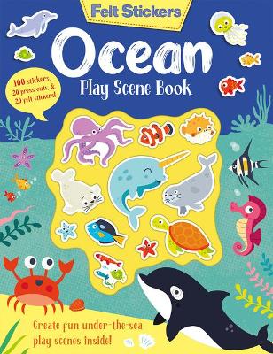 Felt Stickers Ocean Play Scene Book