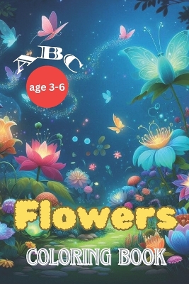 Flower ABC: Coloring book
