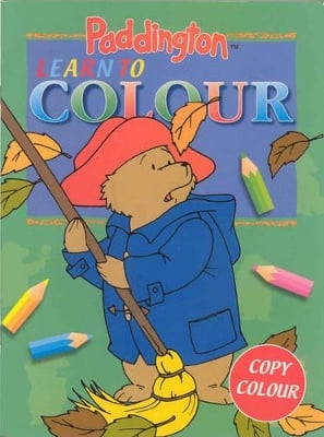 Paddington Learn to Colour