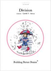 Numberella Maths Books - Division, Level 3. Children from 8-11