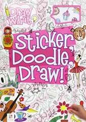 Sticker Doodle Draw! Pink