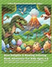Dino Delights: T-Rex Dinosaur Protecting Her Eggs"