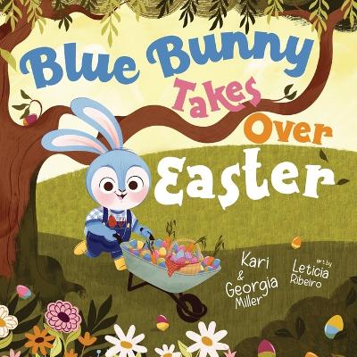 Blue Bunny Takes Over Easter