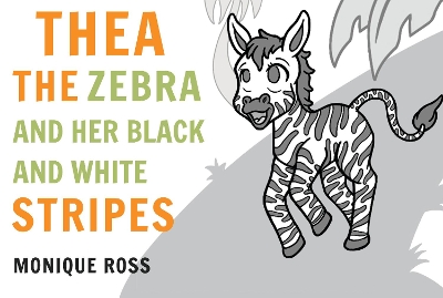 Thea the Zebra and her Black and White Stripes