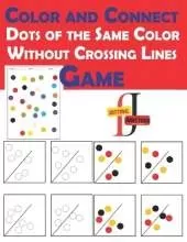 Color and Connect Dots of the Same Color Without Crossing Lines Game
