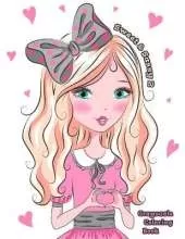 Sweet & Sassy 2 Grayscale Coloring Book