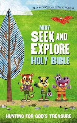 NIrV, Seek and Explore Holy Bible, Paperback: Hunting for God's Treasure