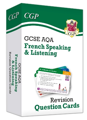 New GCSE AQA French: Speaking & Listening Revision Question Cards (with online audio)