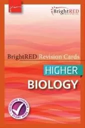 BrightRED Revision Cards - Higher Biology