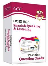 New GCSE AQA Spanish: Speaking & Listening Revision Question Cards (with online audio)