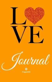 Journal for Girls ages 10+Girl Diary Journal for teenage girl Dot Grid Journal Hardcover Yellow LOVE cover 122 pages 6x9 Inches