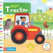 Busy Tractors: A Push, Pull, Slide Book