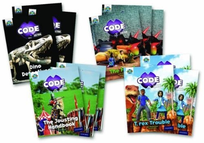 Project X CODE Extra: Turquoise Book Band, Oxford Level 7: Castle Kingdom and Forbidden Valley, Class pack of 12