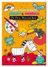 Magic Paint Palette: Jungle & Animals