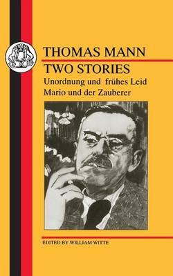 Two Stories: Unordnung und Fruhes Leid/Mario und der Zauberer