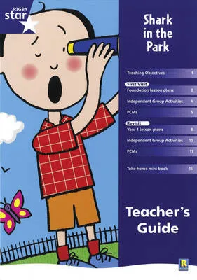 Rigby Star Shared Reception Fiction: Shark in the Park Teacher's Guide