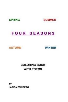 Four Seasons: coloring book with poems