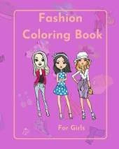 Fashion Coloring Book for girls