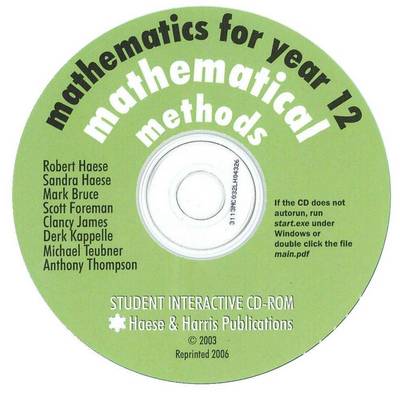 Mathematics for Year 12: Mathematical Methods