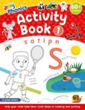 Jolly Phonics Activity Book 1: in Print Letters (American English edition)
