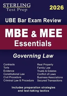 MBE & MEE Essentials: UBE Bar Exam Governing Law