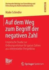 Auf Dem Weg Zum Begriff Der Negativen Zahl: Empirische Studie Zur Ordnungsrelation Fur Ganze Zahlen Aus Inferentieller Perspektive